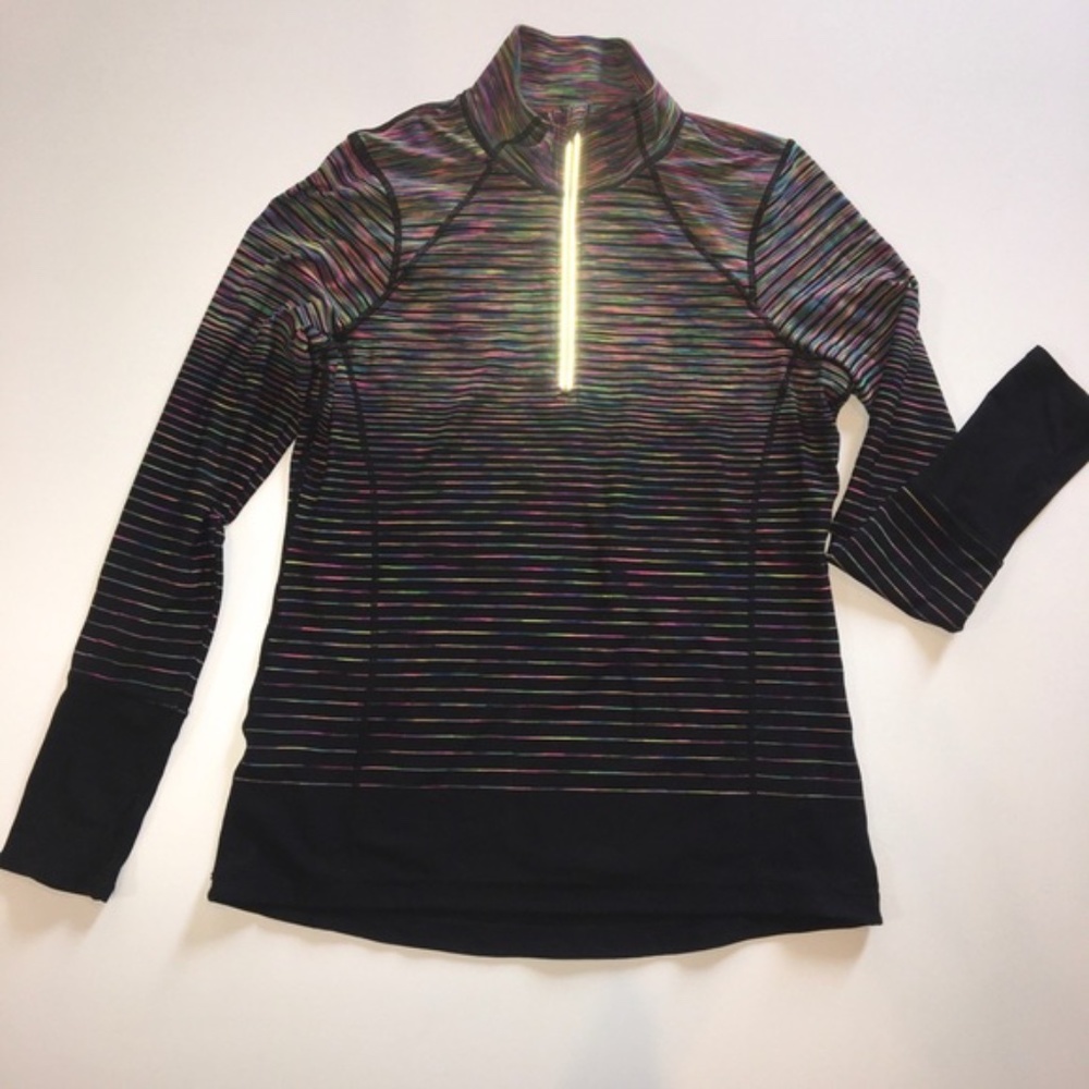 Kirkland Signature Ladies Active Quarter Zip Multi